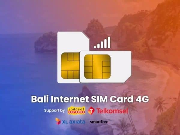 บริการซิมการ์ด 4G รับที่สนามบินงูระห์ไร บาหลี