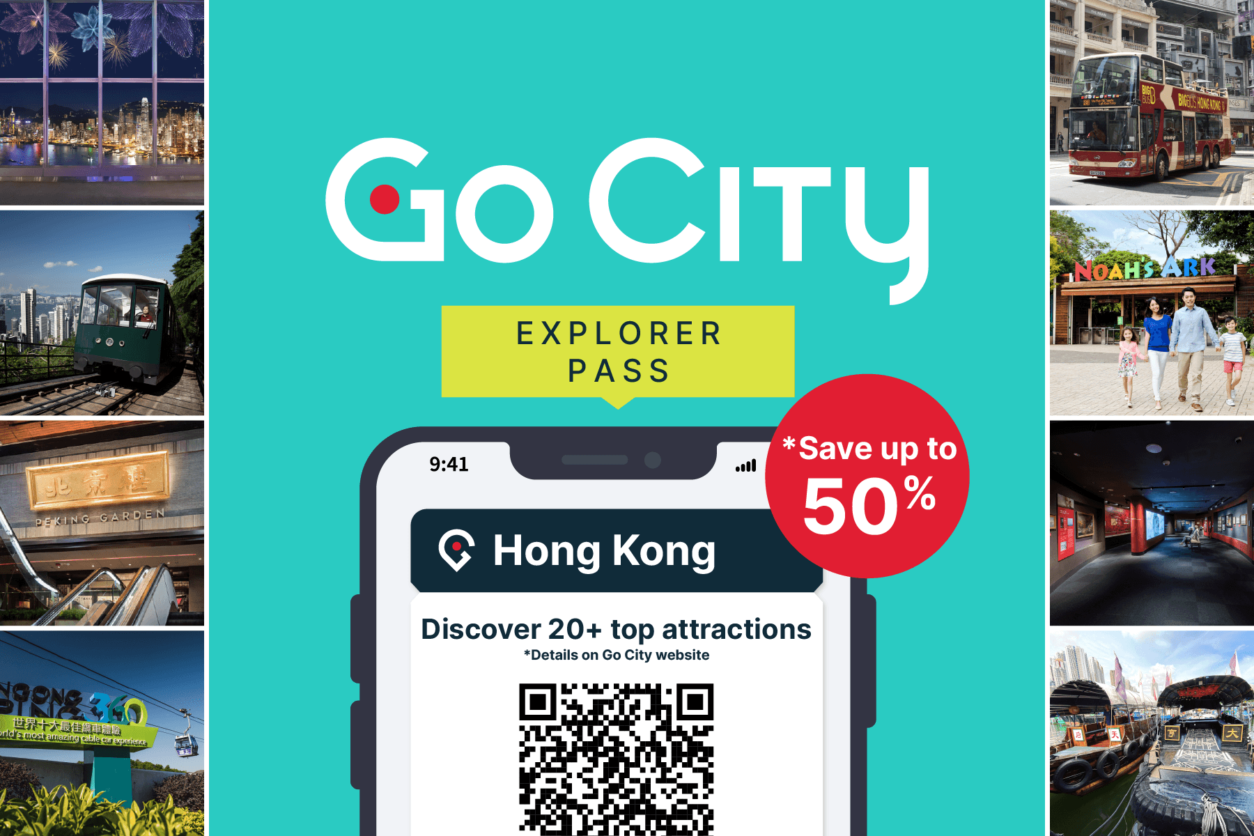 Go City: Hong Kong Explorer Pass