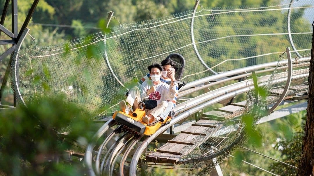 กิจกรรมซิปไลน์และจังเกิ้ลโคสเตอร์ ที่ โป่งแยง ซิปไลน์ แอนด์ จังเกิ้ลโคสเตอร์ ที่เชียงใหม่