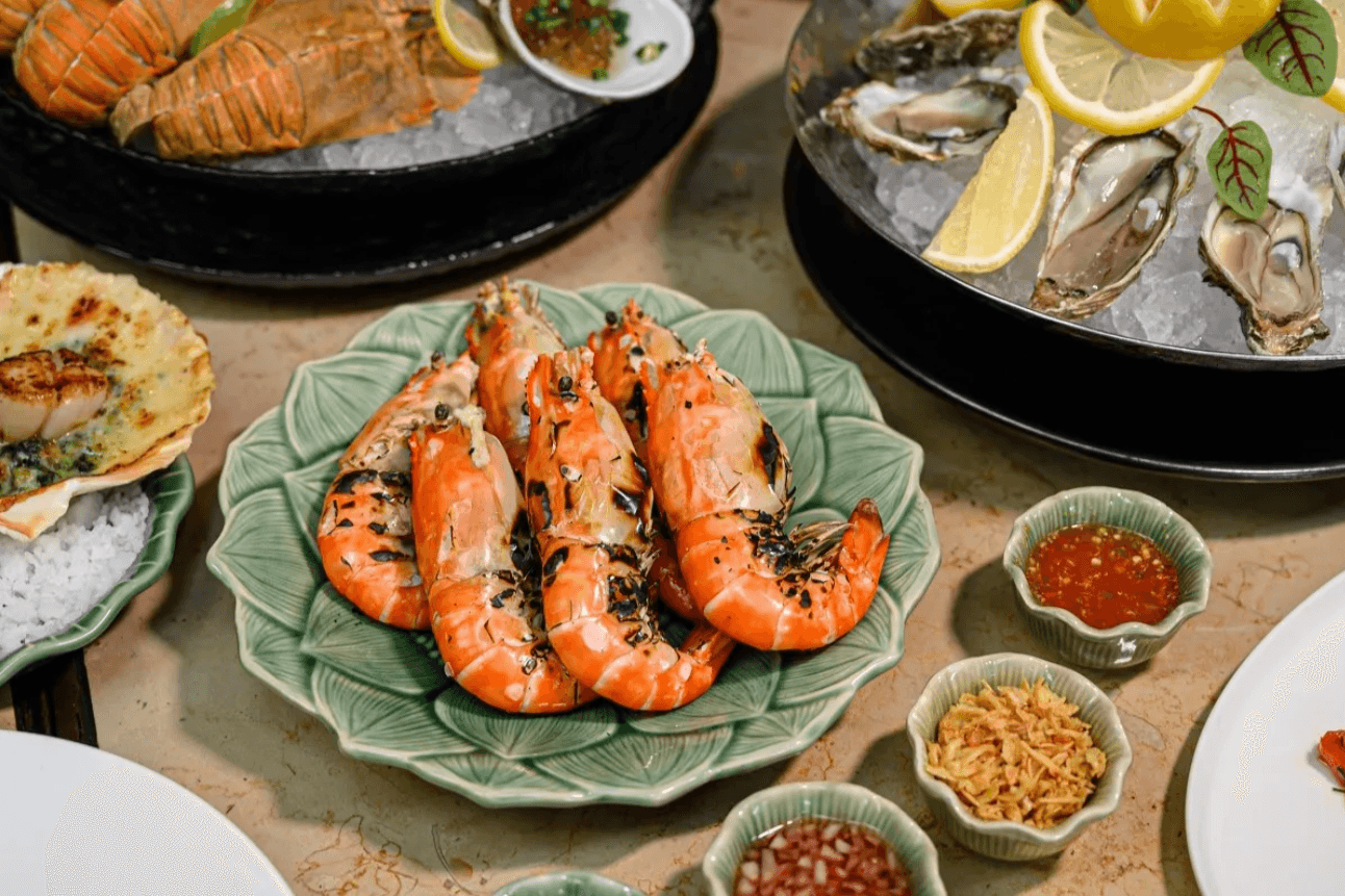 ห้องอาหารเดอะ ไดน์นิ่ง รูม โรงแรมแกรนด์ ไฮแอท เอราวัณ3