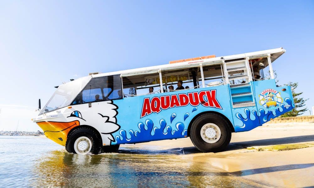 Aquaduck Gold Coast City Tour and River Cruise