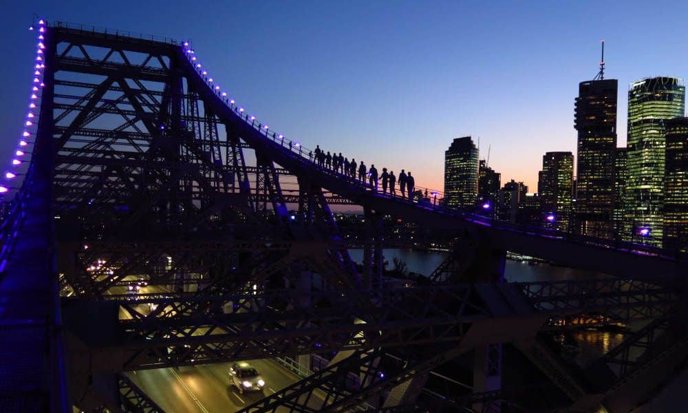 Brisbane Story Bridge Night Climb