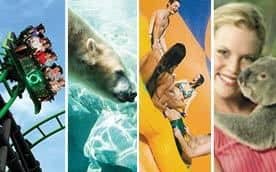 INBOUND 5 Day Pass Entry to 4 Parks