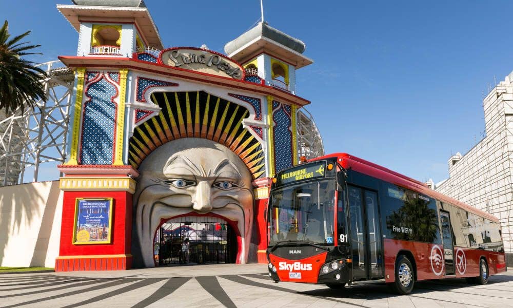 SkyBus St Kilda to Tullamarine Airport