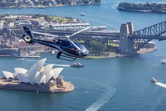 Sydney harbour 20 minutes scenic flight