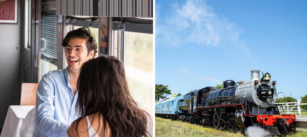 The Q Train - Q Class Lunch Departing Queenscliff