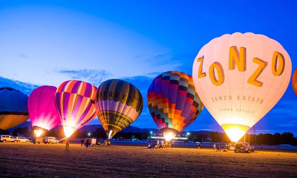 Yarra Valley Hot Air Balloon Flight