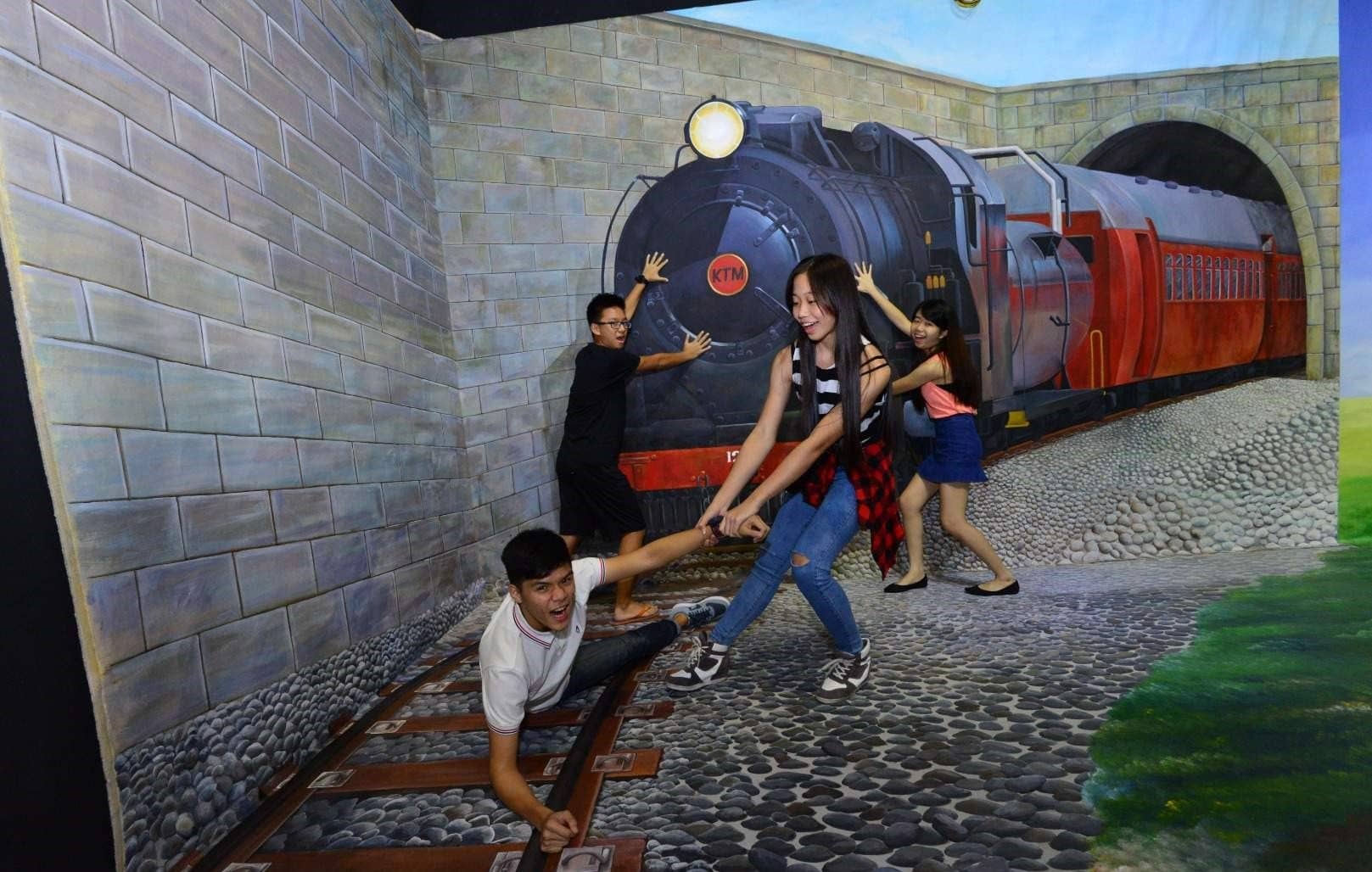 บัตรเข้าชมพิพิธภัณฑ์ศิลปะภาพลวงตา 3 มิติ (illusion 3D Art Museum) ในกัวลาลัมเปอร์