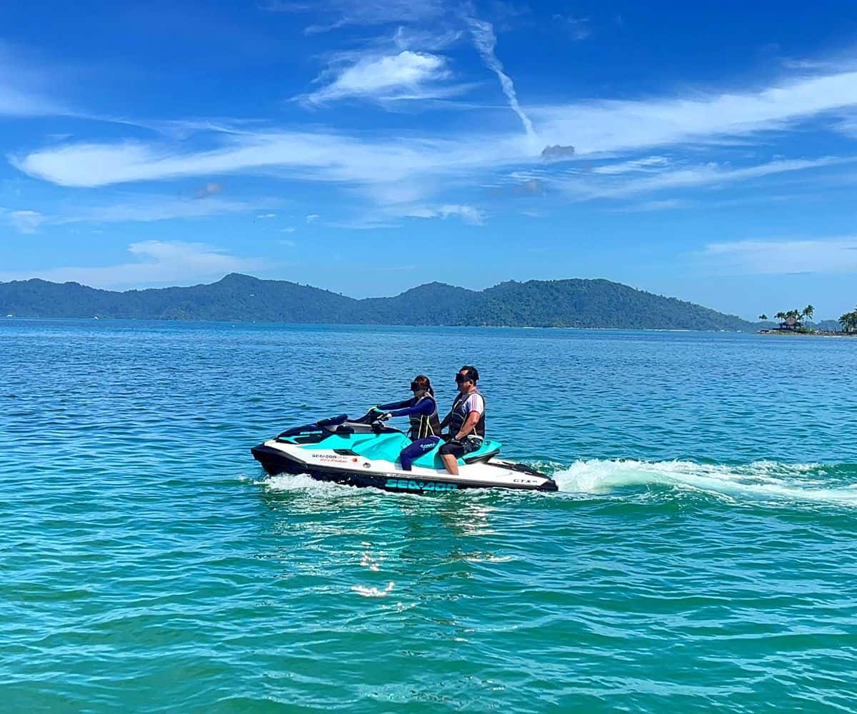 กิจกรรมขี่เจ็ทสกีและเดินใต้ทะเลในโคตาคินาบาลู โดย Seadoo Safari1