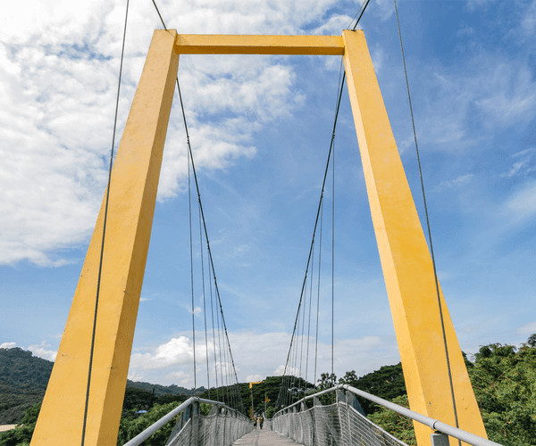 Kiulu Water Rafting, Tamparuli Suspension Bridge & Likas City Mosque Half Day Tour with Lunch (Level 1 -2)3