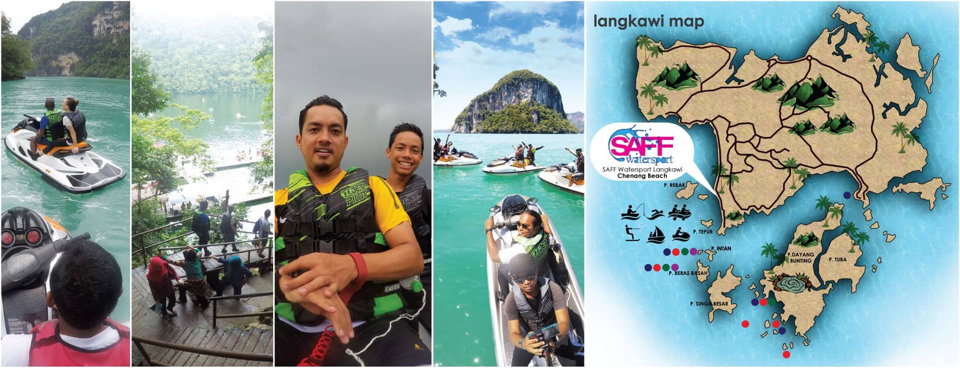 Saff Watersport Langkawi - ทัวร์เจ็ทสกี