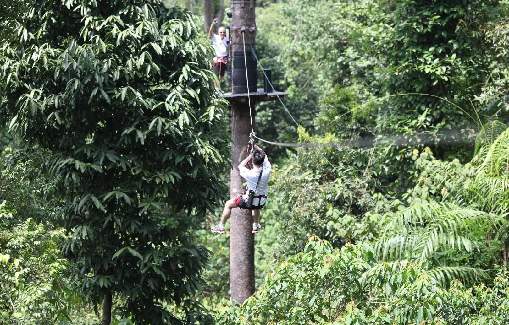 บัตรเข้าสวนผจญภัยสกายเทร็กซ์แอดเวนเจอร์ ลังกาวี (Skytrex Adventure Langkawi)
