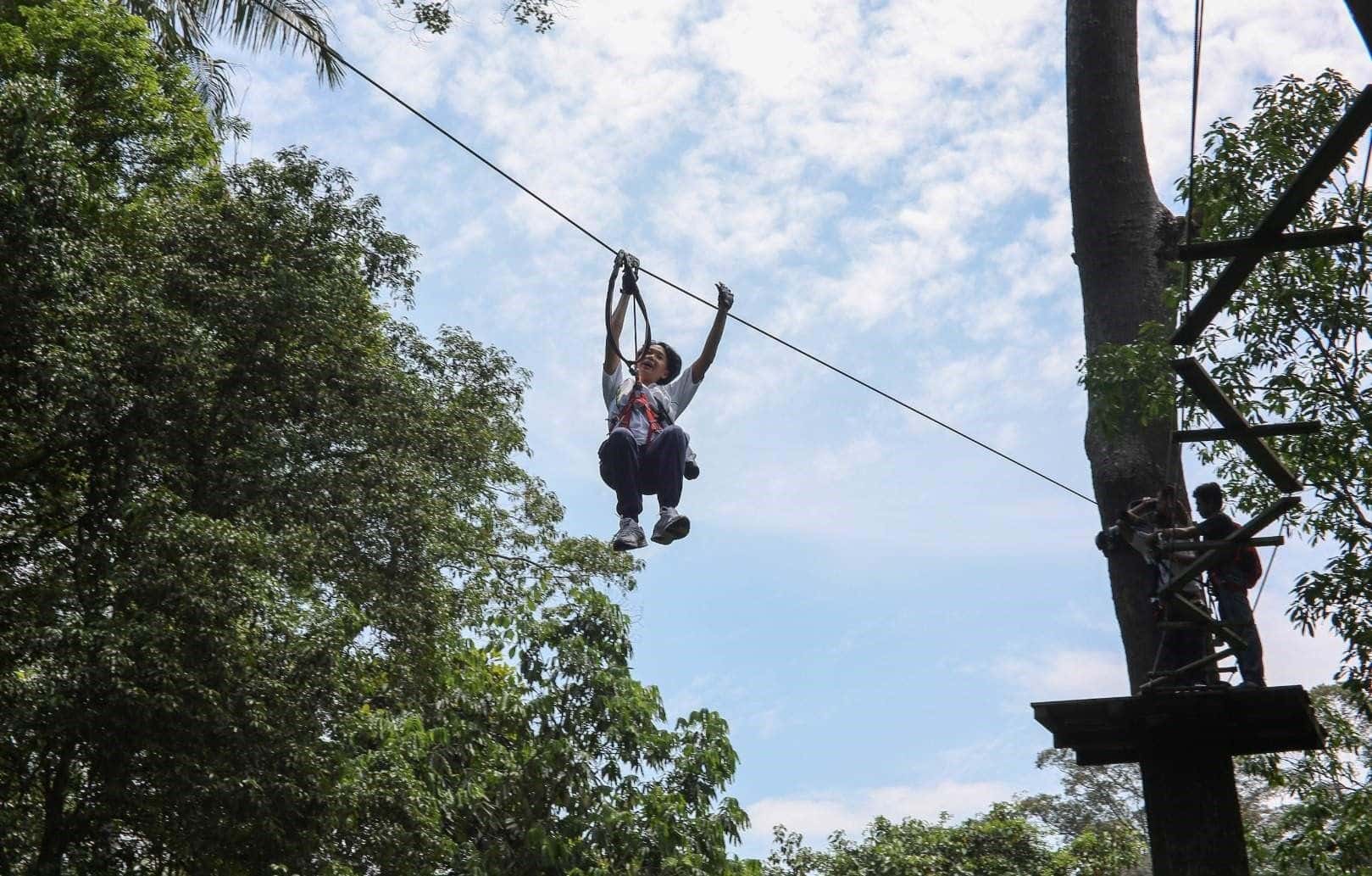 SKYTREX ผจญภัยที่ Sungai Congkak ในกัวลาลัมเปอร์2