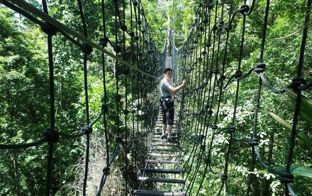 SKYTREX ผจญภัยที่ Sungai Congkak ในกัวลาลัมเปอร์