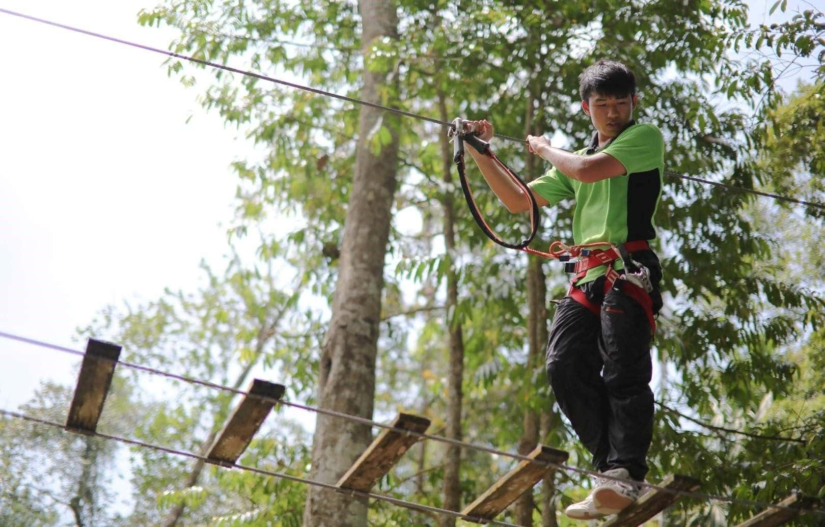 SKYTREX ผจญภัยที่ Sungai Congkak ในกัวลาลัมเปอร์1