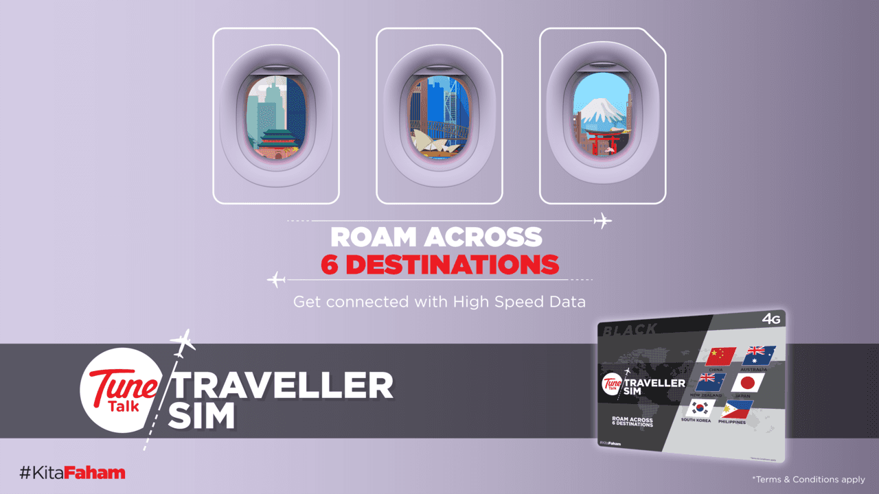 Tune Talk Traveller SIM - 8 Asia Countries (For Malaysian)2