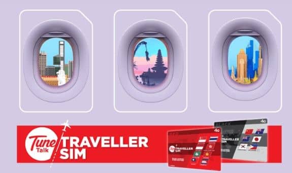 Tune Talk Traveller SIM - 8 Asia Countries (For Malaysian)