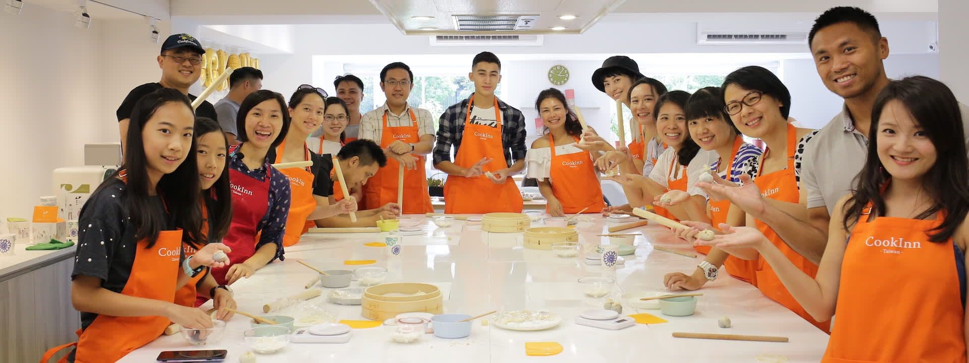 ชั้นเรียนทำอาหารไต้หวันในไทเป