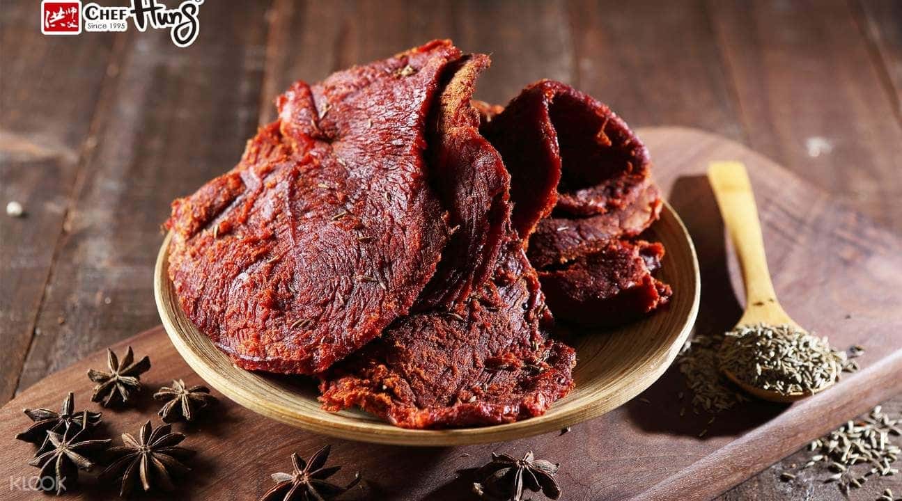 ร้าน Chef Hung Beef Jerky ในย่านสถานี Ximen2
