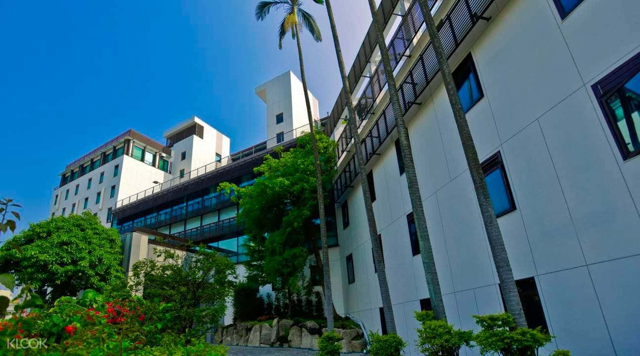 บริการแช่น้ำพุร้อนและทานอาหารที่ The Gaia Hotel Beitou ในไทเป1