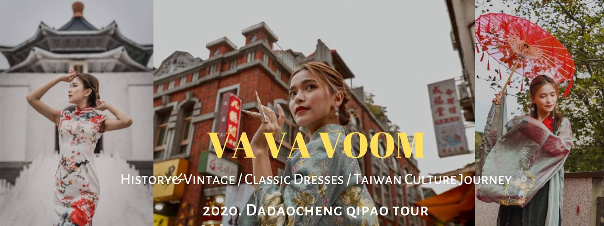 Va Va Voom Dadaocheng Qipao Dress-Up Experience in Taipei