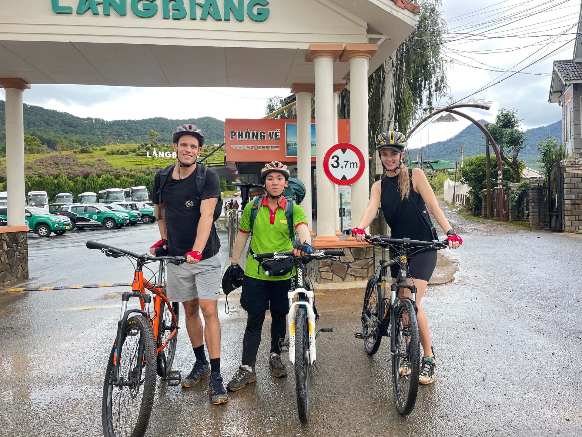 Biking And Climbing Langbiang Mountain1