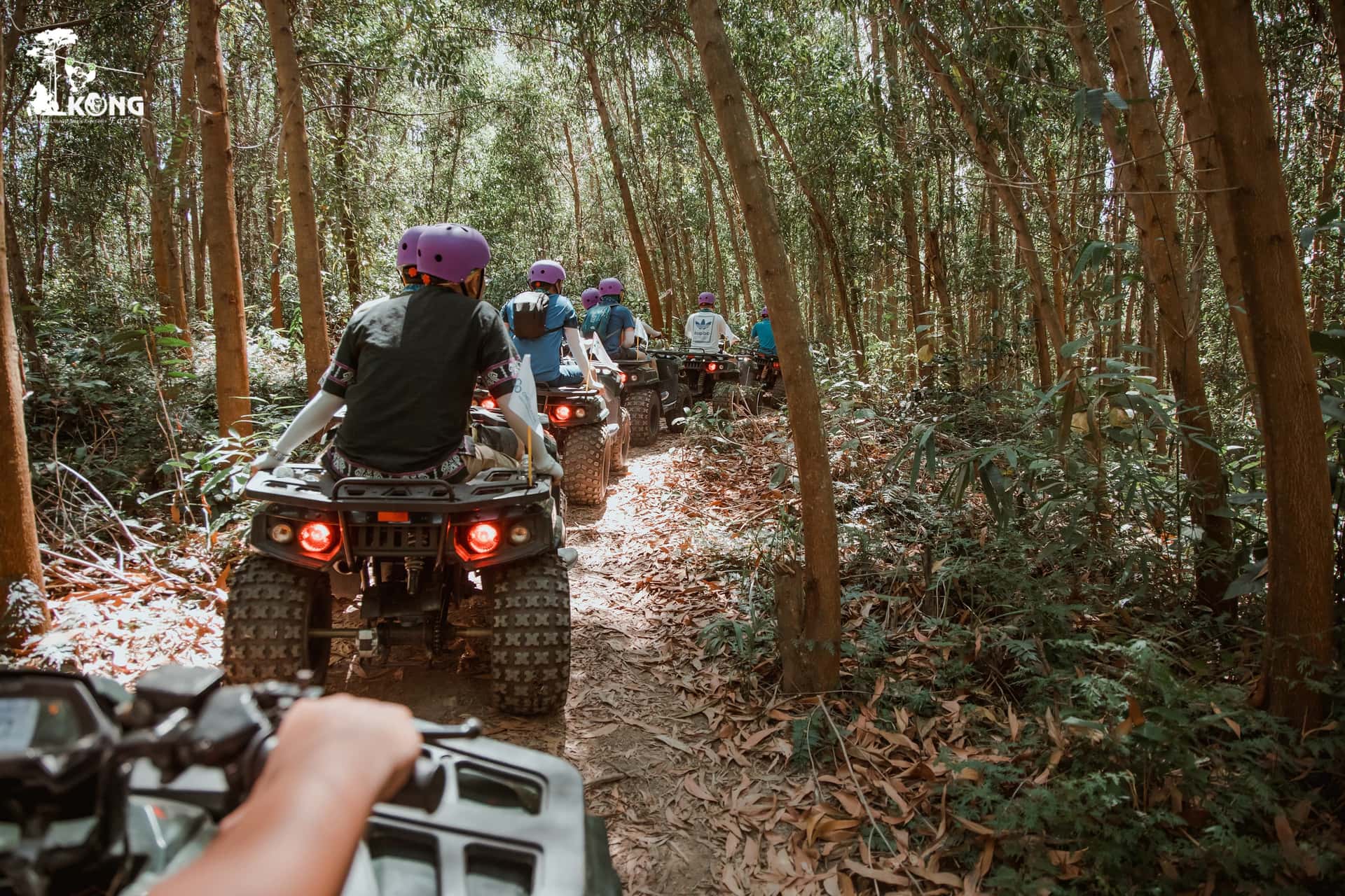 Combo Zipline & ATV in Kong Forrest1