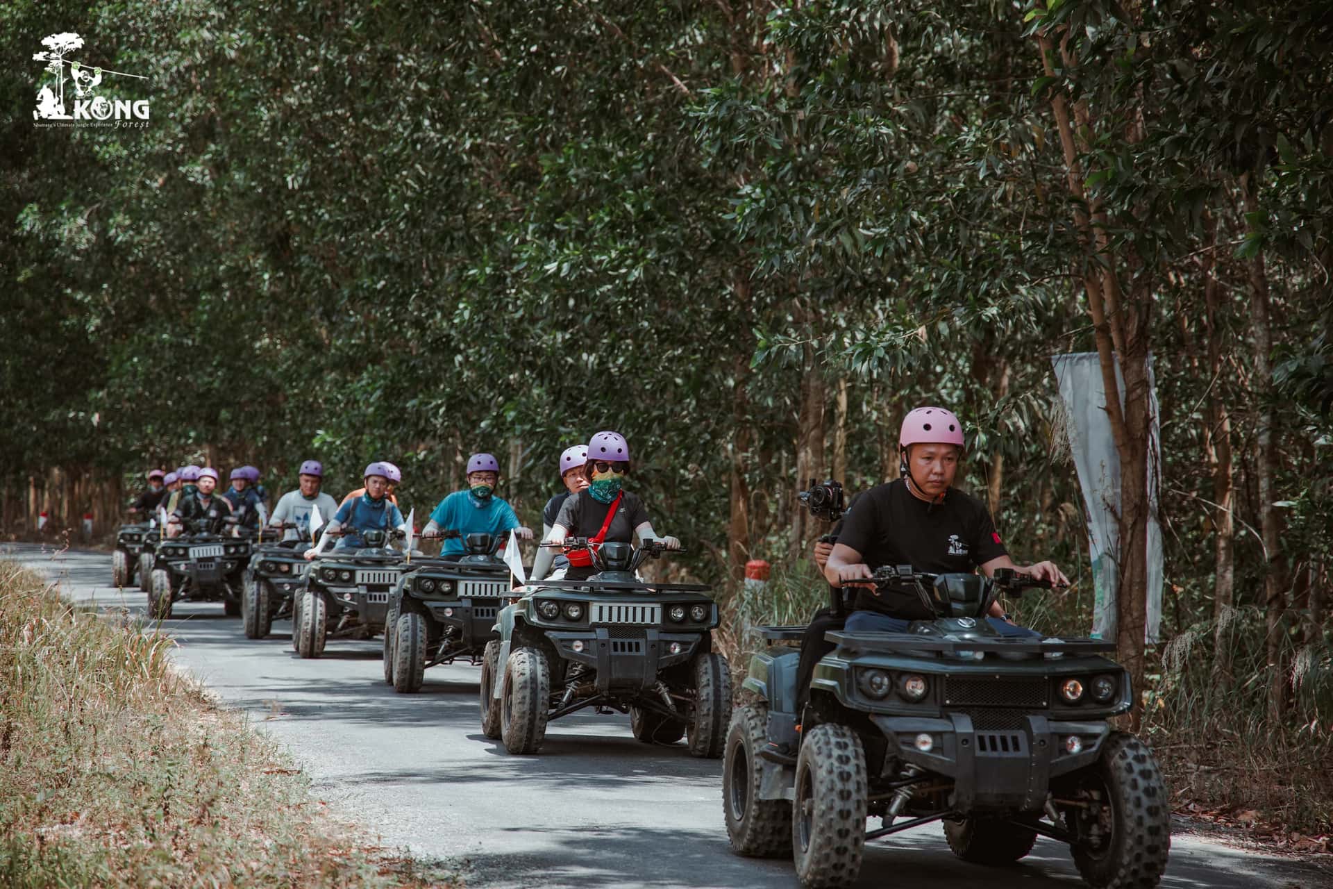 Combo Zipline & ATV in Kong Forrest4