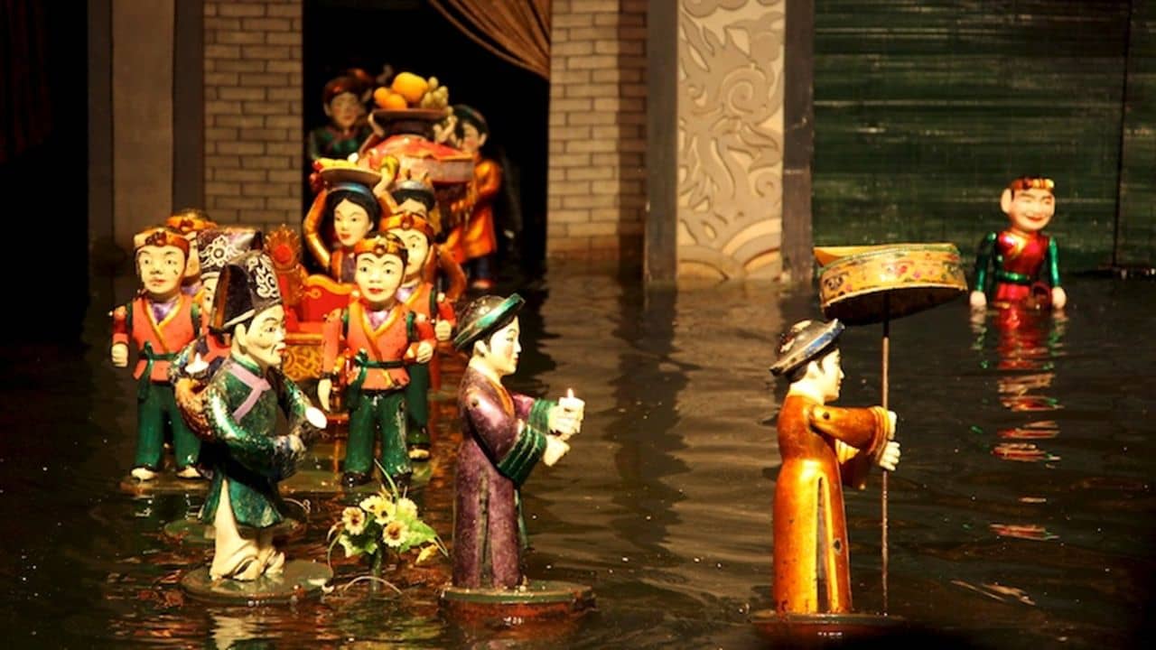Golden Water Puppet Show Ticket