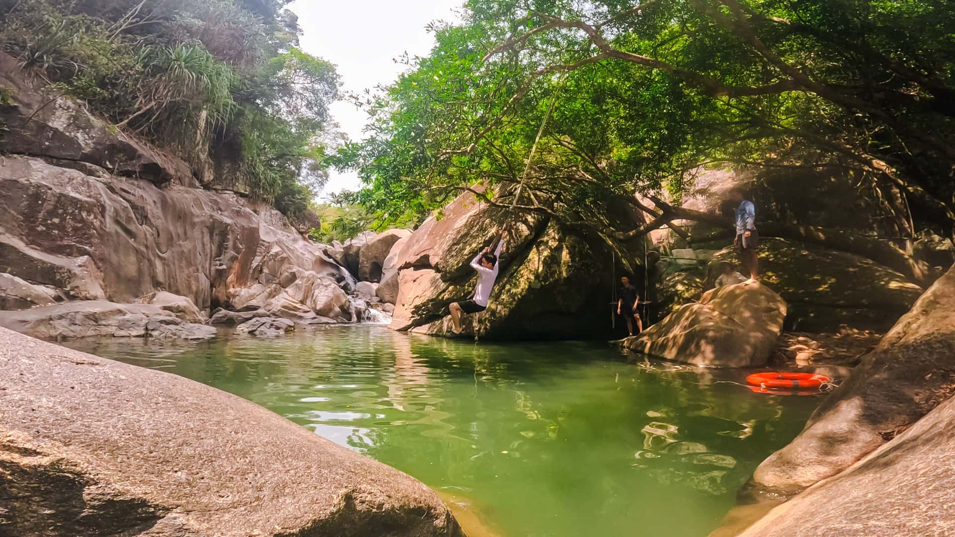 Half Day Tour to Ba Ho Waterfall2