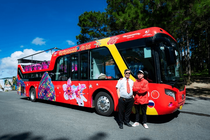 Sightseeing Double-Decker Bus Ticket by City Sightseeing in Da Lat1
