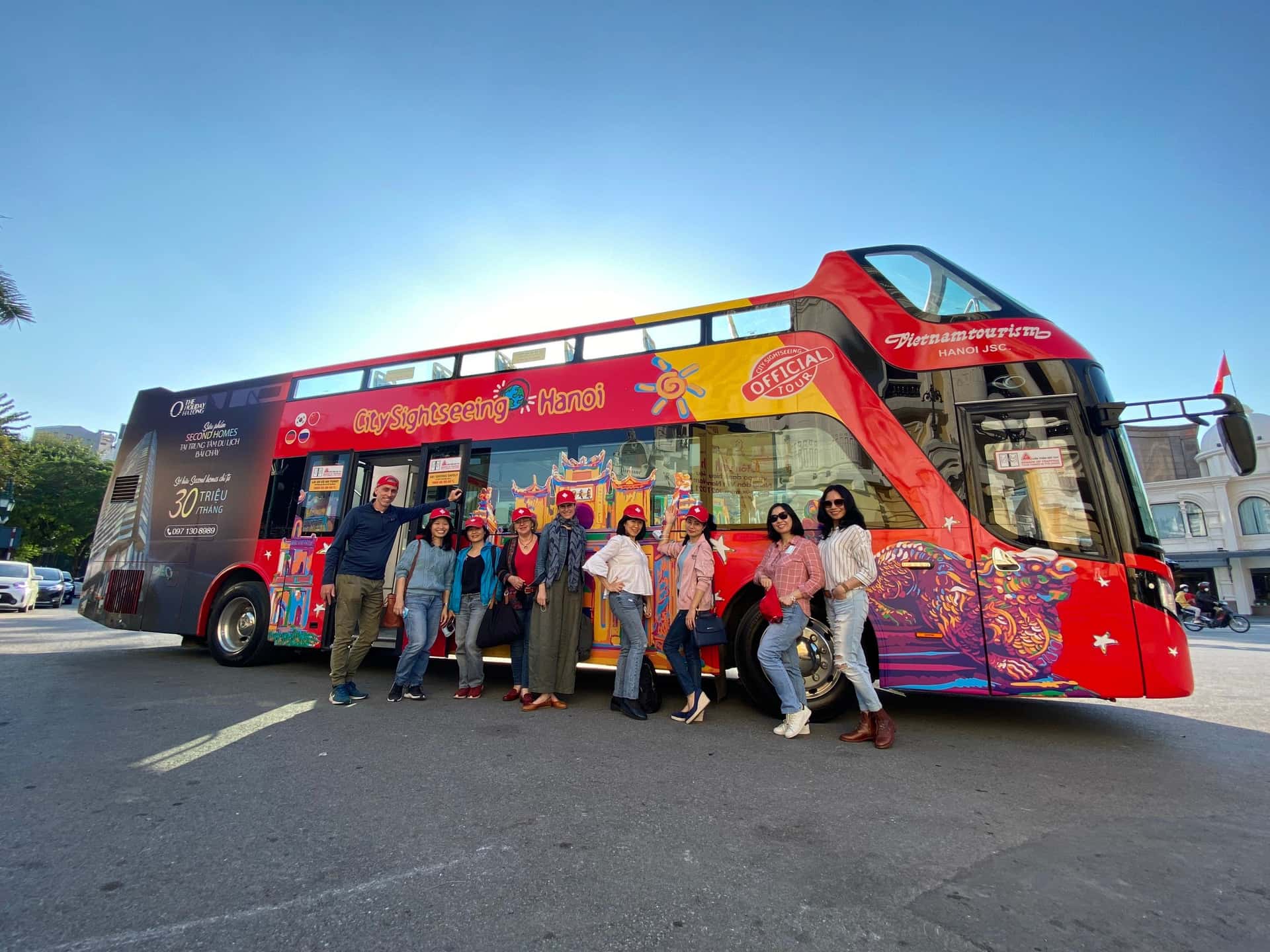 Sightseeing Double-Decker Bus Ticket by City Sightseeing in Ha Noi2