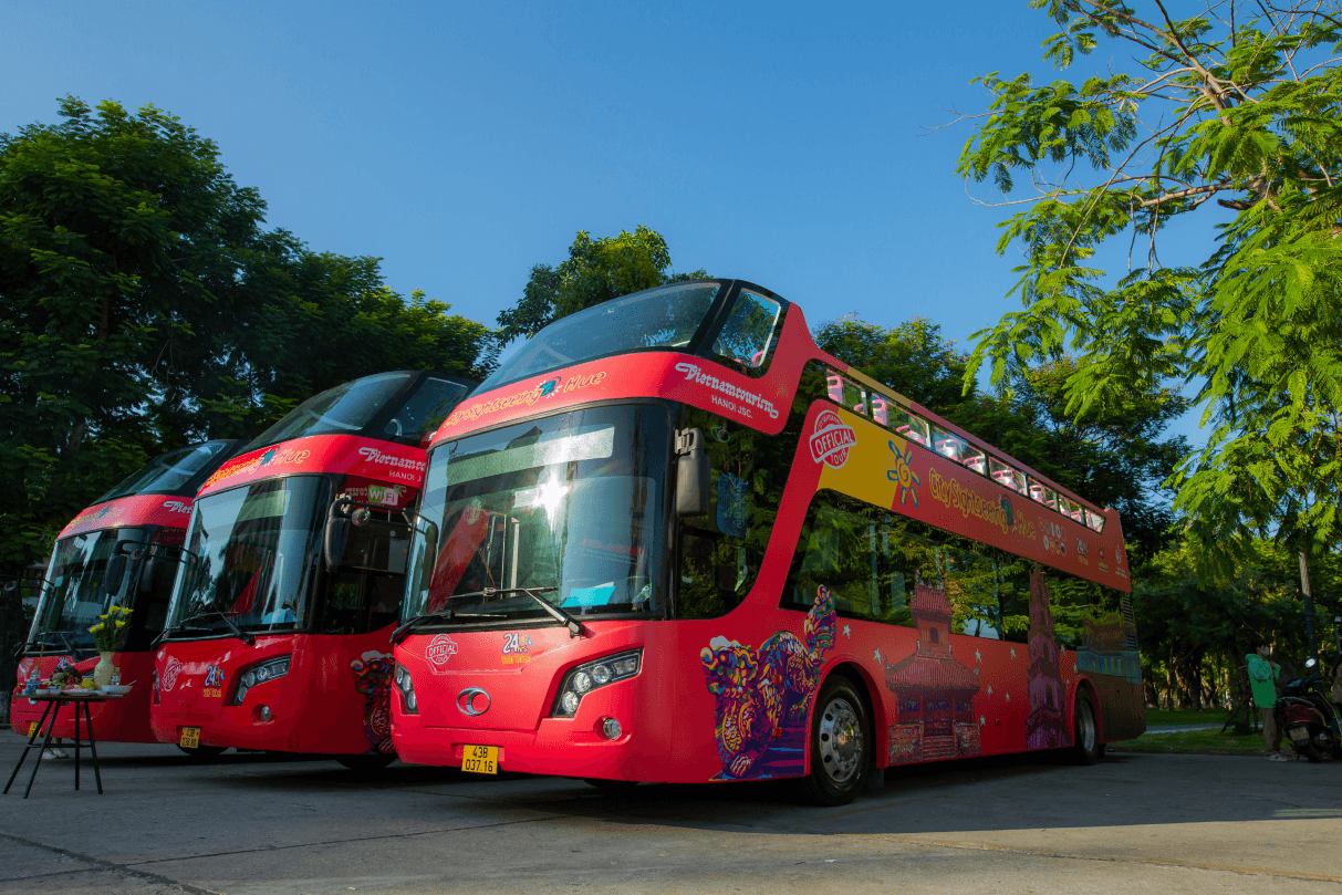 Sightseeing Double-Decker Bus Ticket by City Sightseeing in Hue