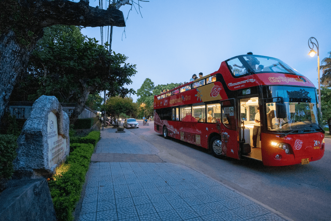 Sightseeing Double-Decker Bus Ticket by City Sightseeing in Hue2