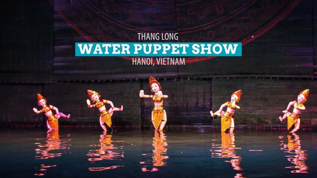 Thang Long Water Puppet Show Ticket2