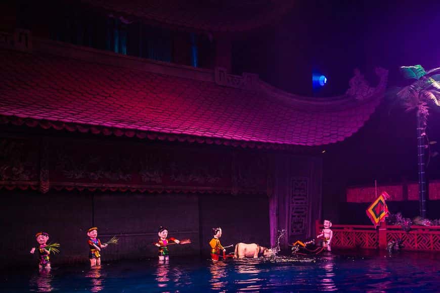 Thang Long Water Puppet Show Ticket3