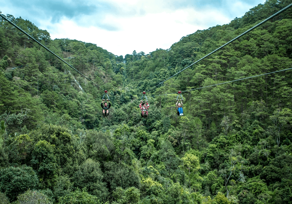 Zipline Experience at Datanla Waterfall3