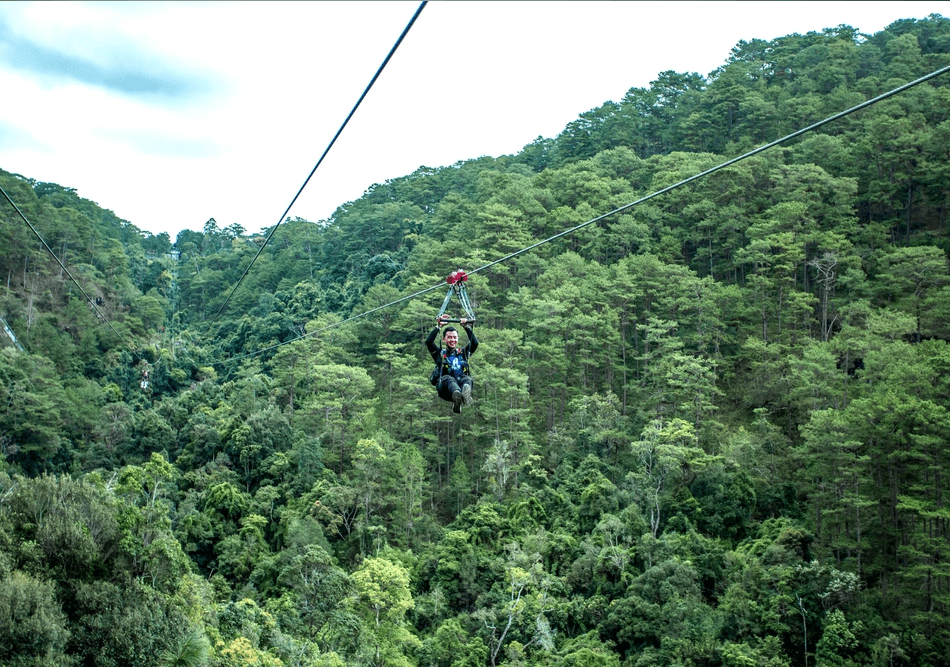 Zipline Experience at Datanla Waterfall4