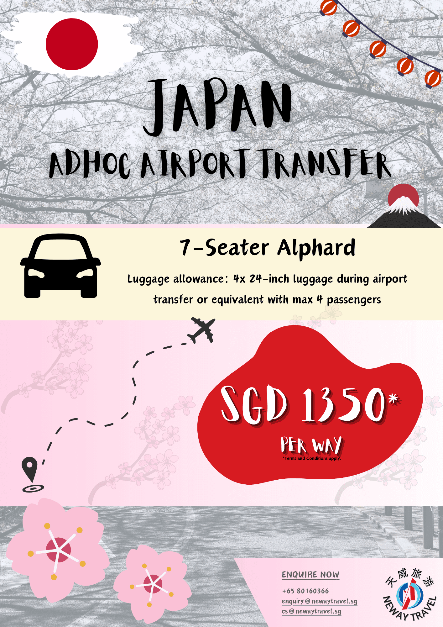 Adhoc Japan Airport Transfer