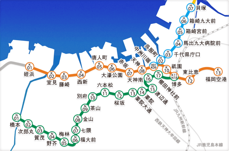 Fukuoka City Subway2