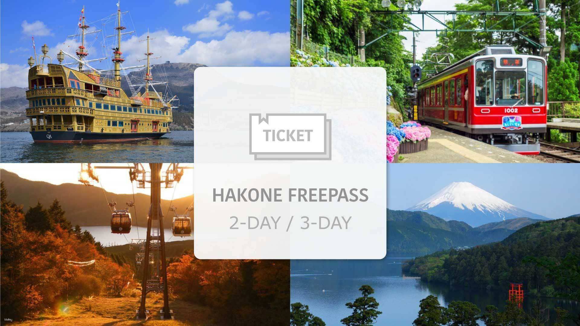 Hakone 2-Day & 3-Day Freepass Travel Voucher | Japan