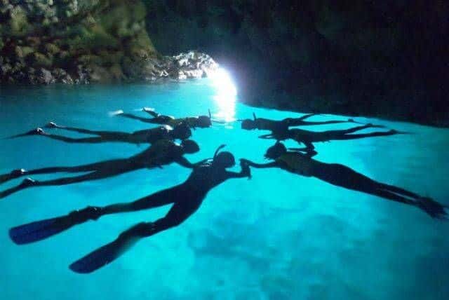 Okinawa Blue Cave Experience1