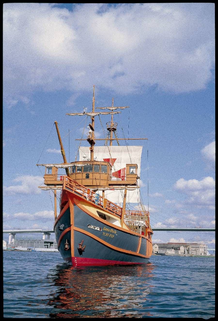 กิจกรรมล่องเรือชมทิวทัศน์อ่าวโอซาก้า เรือซานตามาเรีย