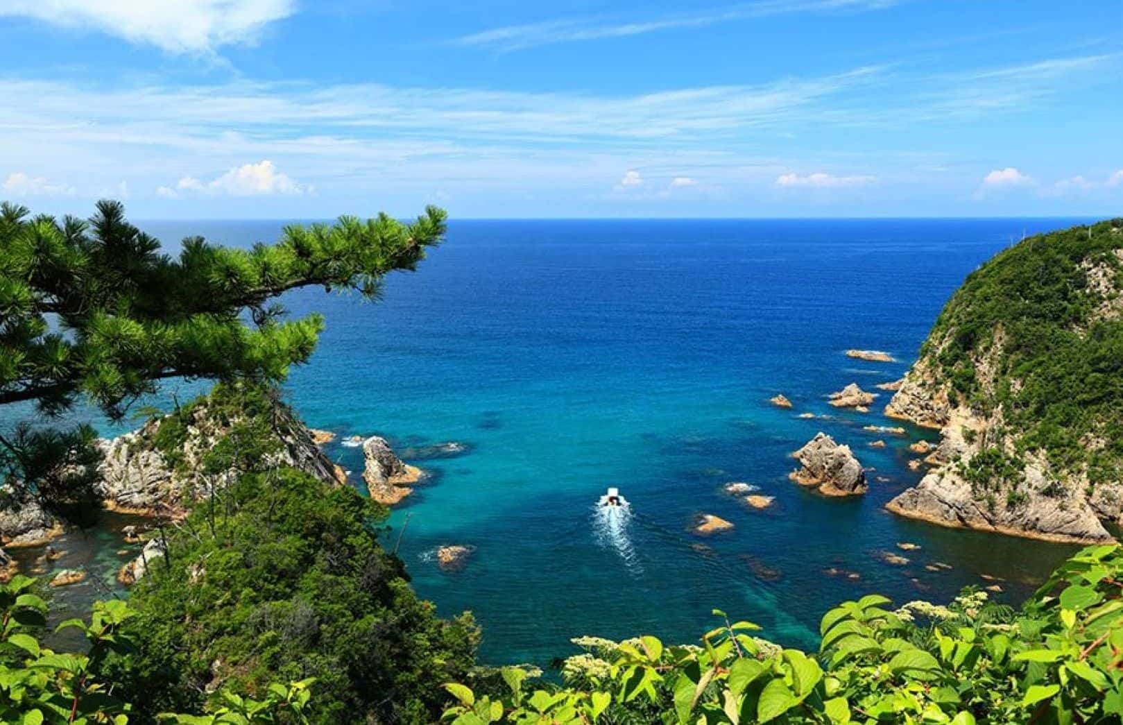 Uratomi Coast Cruise & Tottori Sand Dunes and Sand Museum Day Tour from Osaka3