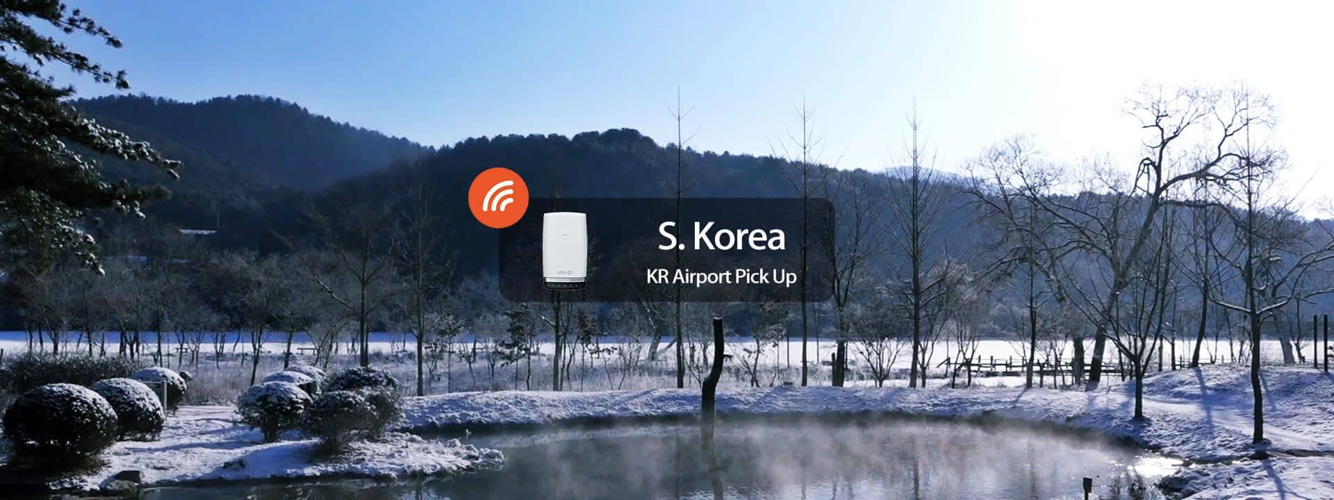 4G Portable WiFi (KR Pick Up) for South Korea from KT Olleh