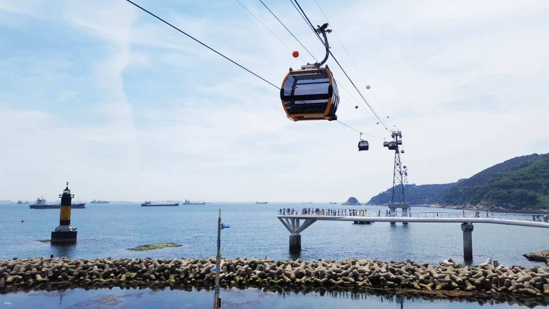 Busan Air Cruise: Songdo Marine Cable Car Ticket (Same Day Booking Not Allowed)