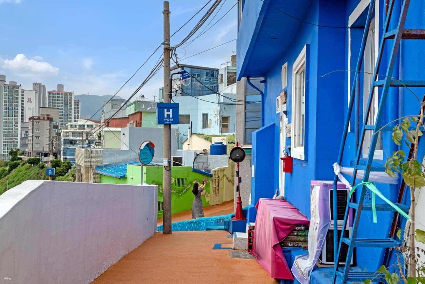 Busan One Day Tour: Gamcheon Culture Village, Haeundae Blueline park | South Korea3
