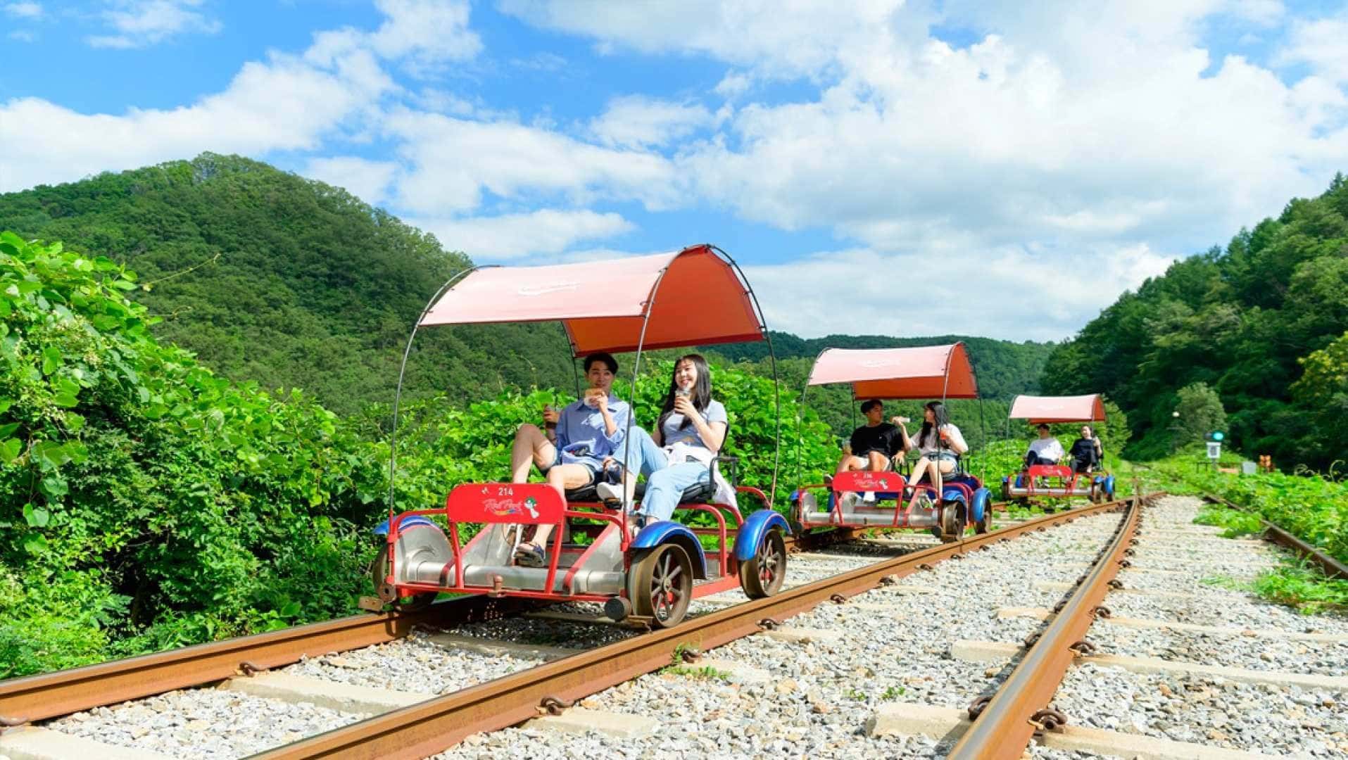 Gangchon Gimnyujeong Rail Bike Ticket | Gangwon3