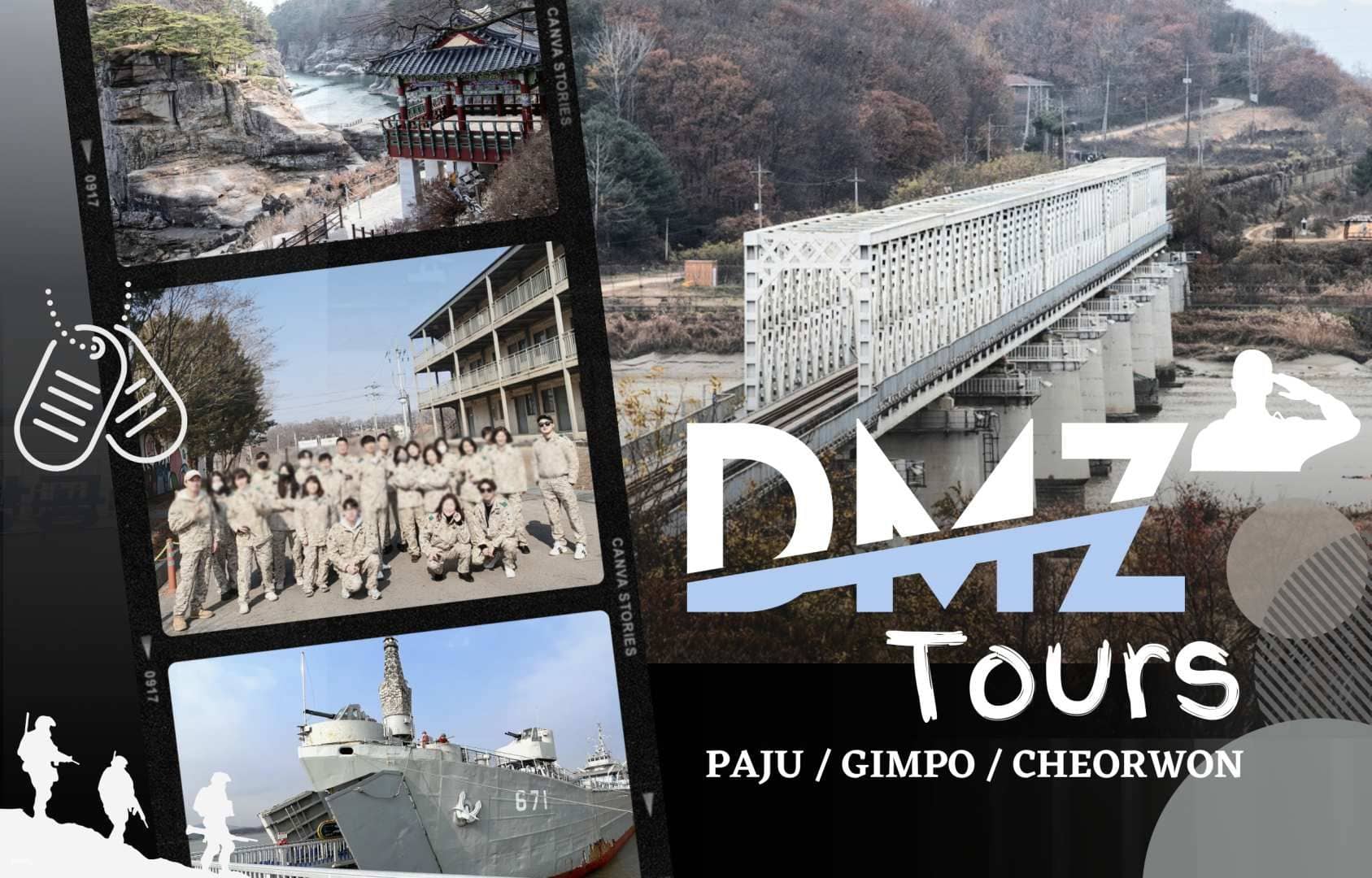 Korea DMZ Day Tour: Visit Gimpo, Paju, Cheorwon Demilitarized Zone, Descendants of the Sun Filming Location | South Korea