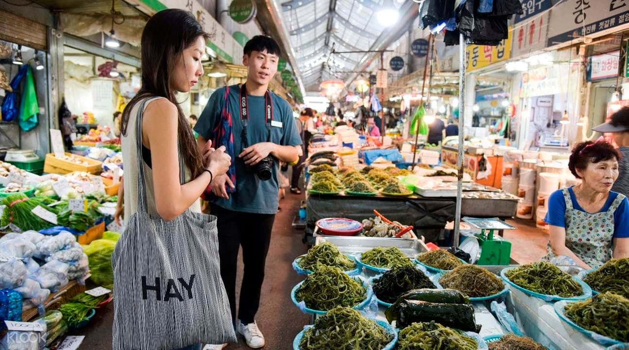 Korean Daily and Seasonal Special Dish Cooking Class with Traditional Market Tour1